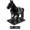 MOC Military War Horse Suitable For Mini-Figurines Building Blocks Accessories Boys Children's Toys Gift