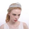 European and American Korean Version Bridal Hair Accessories Princess Crown Wedding Tiara Zircon Crown Palace