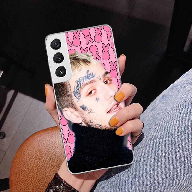 Lil Peep Singer Phnoe Case for Samsung Galaxy S26 S25 Edge S23 S24 Ultra S22 Plus S21 S20 FE Unique Cover Soft Coque Galaxy S25