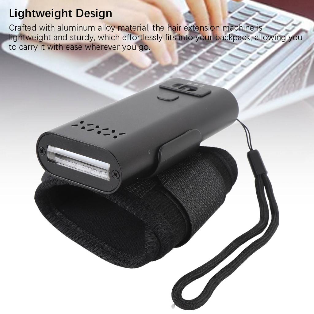 LED Hair Extension Light Portable Fast Curing Hair Extension Lamp with 3000mah Rechargeable Battery