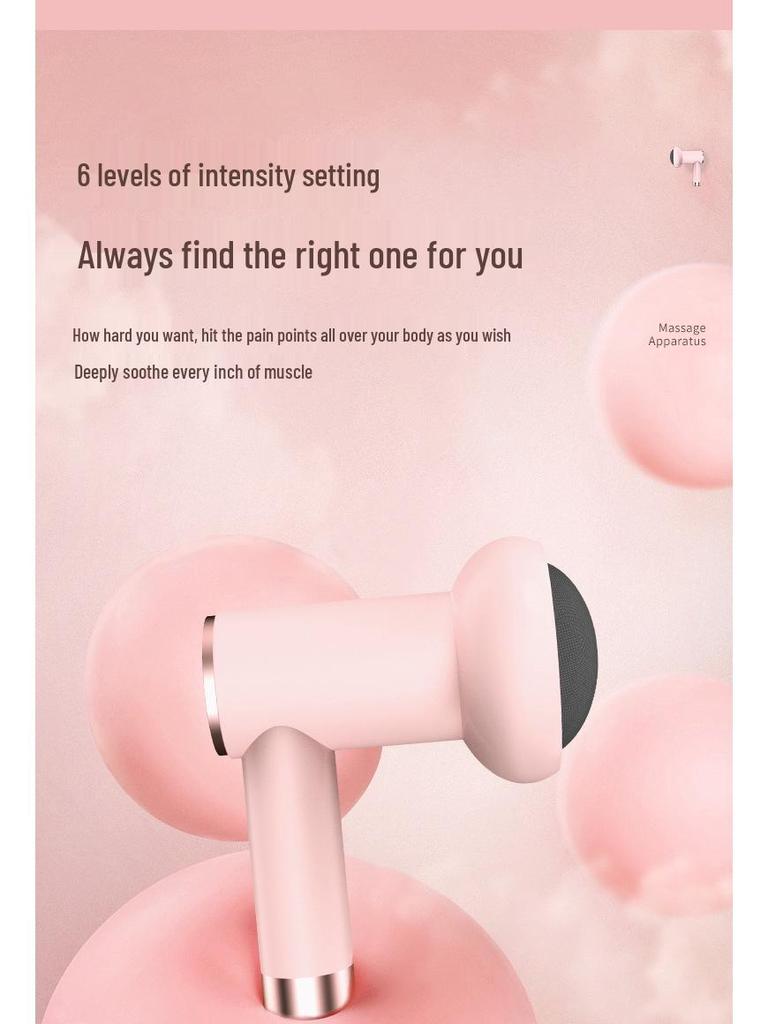 Wireless Portable Massager for Neck, Waist & Shoulders - Handheld Kneading Device