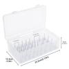 42 Axis Sewing Threads Box Bobbins Storage Case Transparent Needle Spool Organizer Household DIY Sewing Accessories