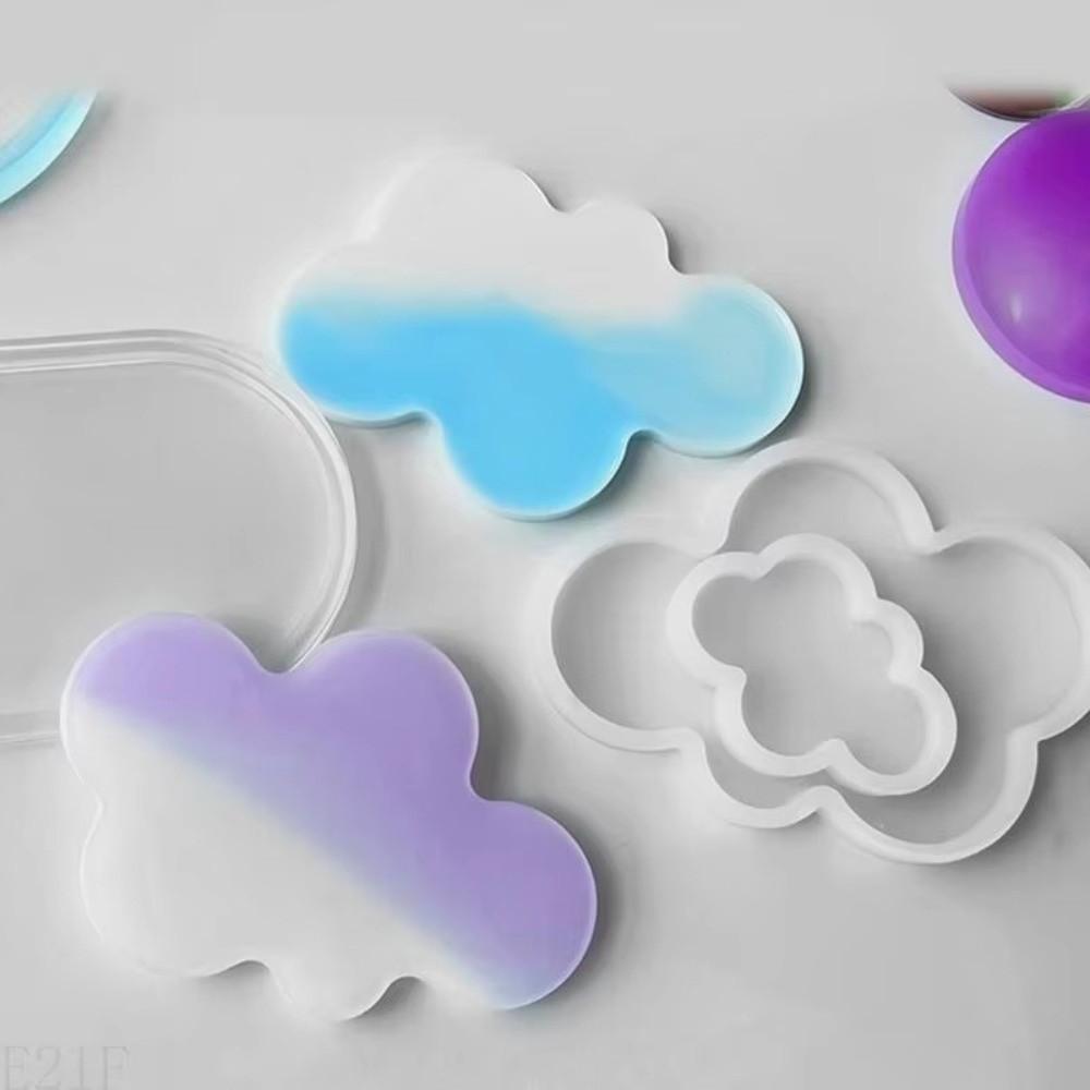 Multi-purpose Coaster Silicone Mold Flexible Cup Mat Mold Easy To Clean Plaster Mold Gift Making