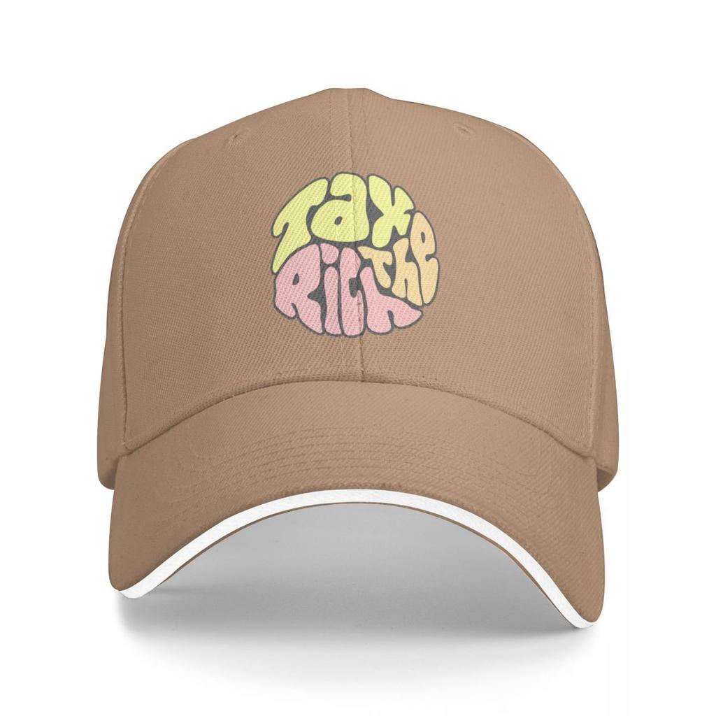 Tax The Rich Groovy Word Art Baseball Cap Fashion Beach Military Tactical  Women Hats Mens