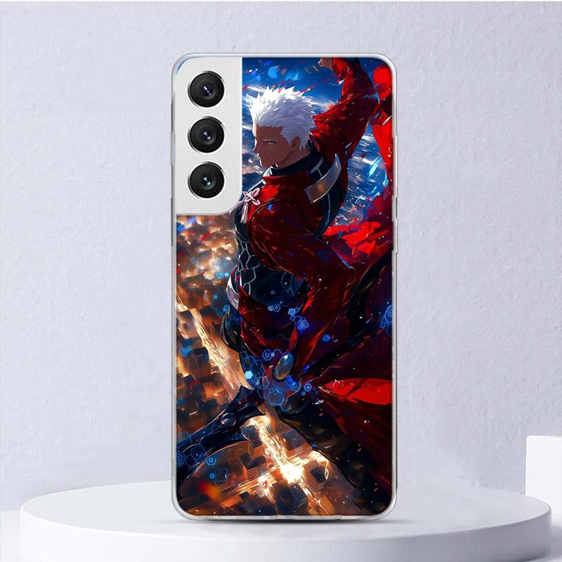 

Fate Zero Stay Night Archer Soft Case For Samsung Galaxy S25 S24 S23 S22 Ultra Phone Cover S20 FE S21 Plus S25 Edge + Funda Coqu Samsung S23 Plus