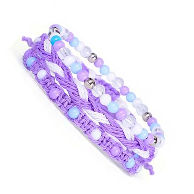Braided Bracelets Set Women Men Adults Colorful Dressing Wristband Braiding Bangle Fashion Accessory Festival Gift