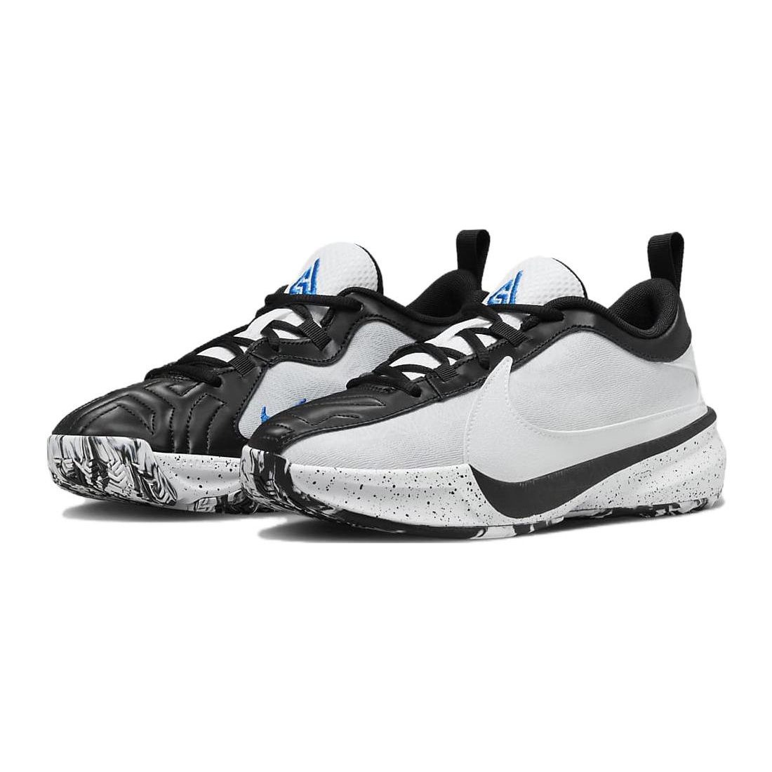 Детские кроссовки Nike Zoom Freak 5 GS Oreo Белый Черный Фото-Синий DZ4486-100 38.5 — фото 3