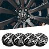 60mm/65mm Car Wheel Rim Tire Hubcap Sticker Decals for Alfa Romeo Giulia Giulietta 159 156 MITO Stelvio 147 Sportiva Accessories zxb894