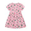 2024 crianças roupas meninas vestido de verão moda dos desenhos animados impressão vestido de princesa para a menina e crianças de malha algodão crianças vestidos