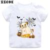 The Lion King Simba Halloween Print Cartoon Kids T-Shirts Cute Girls Clothes Baby Boys Short Sleeve Summer Children Tops