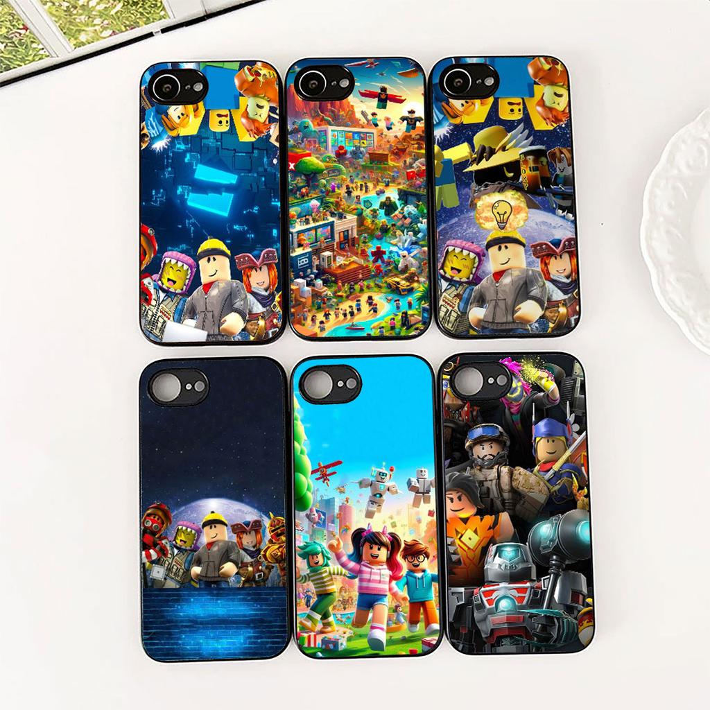 Cartoon R-Robloxs Wallpaper Phone Cover for Motorola Moto G06 G86 G57 G14 G34 G24 A54 G15 G17 Power G77 G87 Protective Case