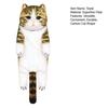Hand Towel Adorable Cartoon Cat Shaped Towel Soft Absorbent Hanging Towel for House Kitchen Bathroom