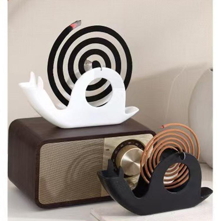Snail Mosquito Coil Holder Creative Mosquito Incense Plate Household Anti Scalding Mosquito Coil Tray Desk Accessories