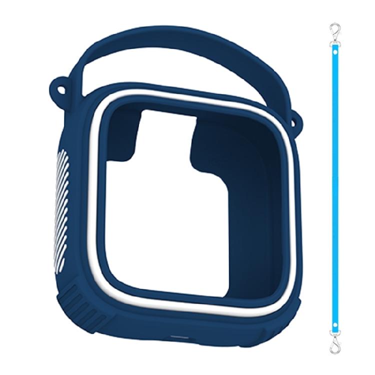 Portable Speaker Sleeve In Silicone with Wrist Strap and Access Openings for Storage, Daily Carry and Home Use