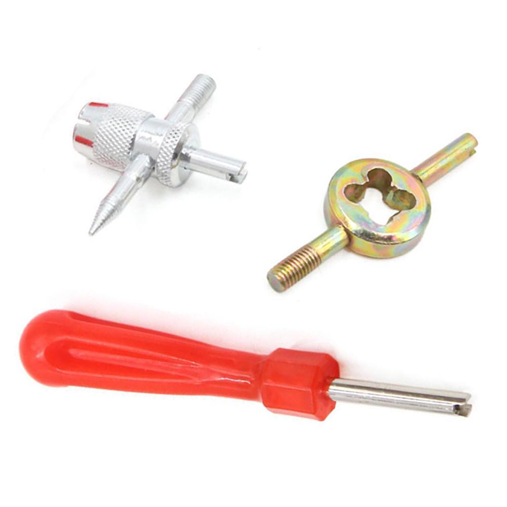 

Single Head Tyre Valve Wrench Set 3 In 1 Car Accessories