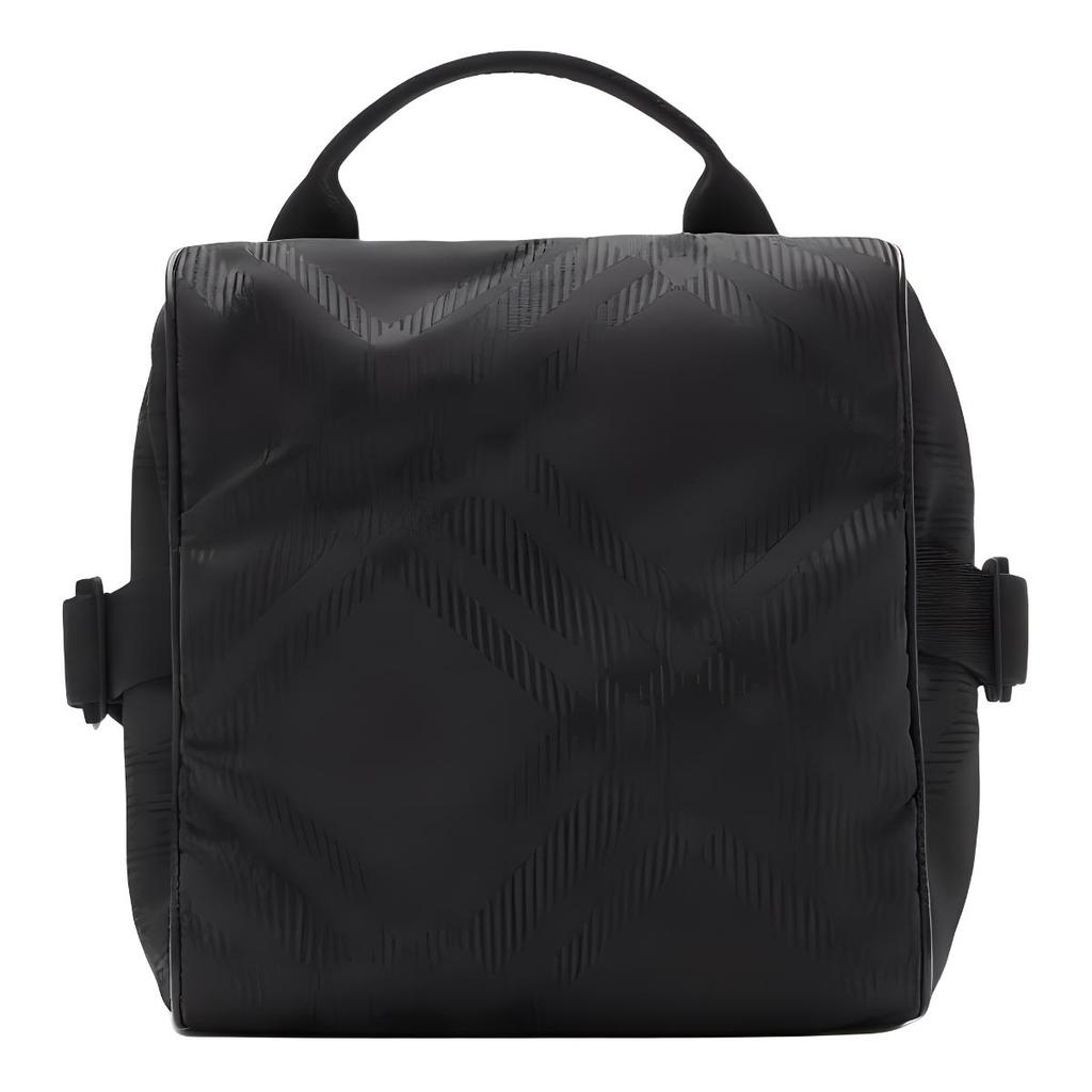 Burberry Fashion Simple Nylon And Calfskin Shoulder Crossbody Bag Men bags Black 80809001