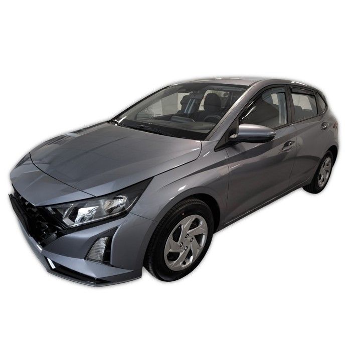 Déflecteurs d'air - Hyundai i20 5D (depuis 2020) - Aérodynamique - Montage facile - Acrylique anti-UV