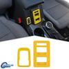 Yellow ABS Window Switch Trim Cover Decor Accessories Trim For Ford Bronco 21+