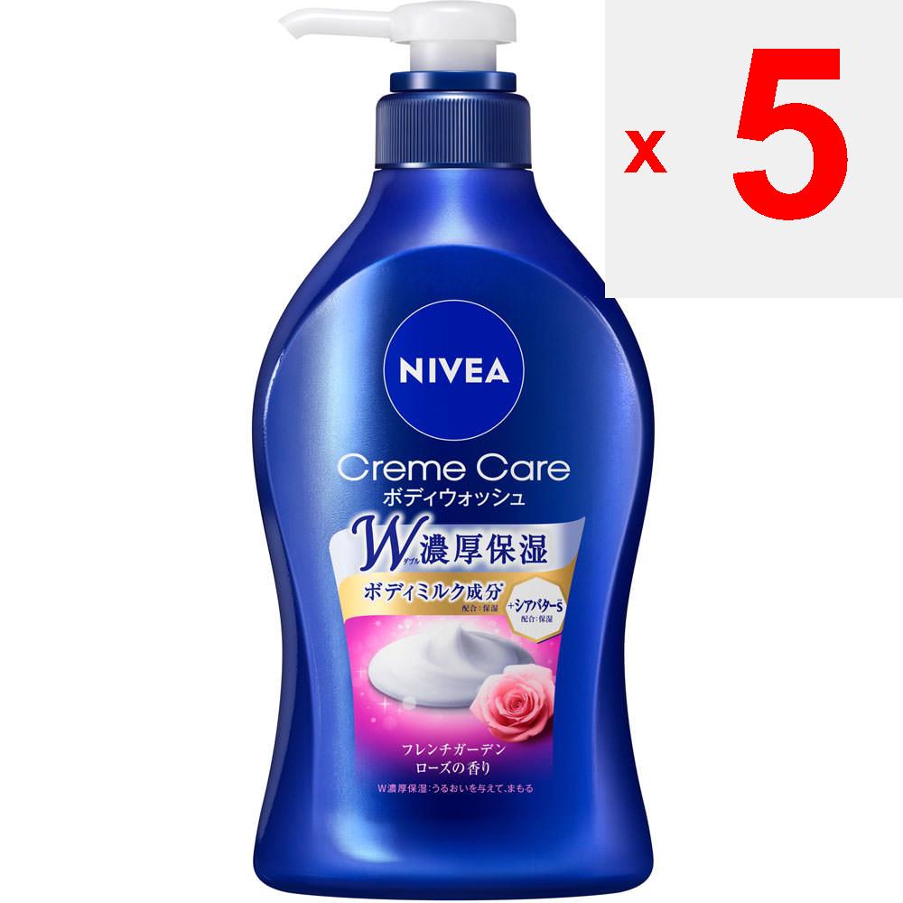 KAO NIVEA Cream Care Body Wash French Garden Rose Fragrance Pump 480mL Personal Medium Price Range Body Soap Personal Medium Price Range