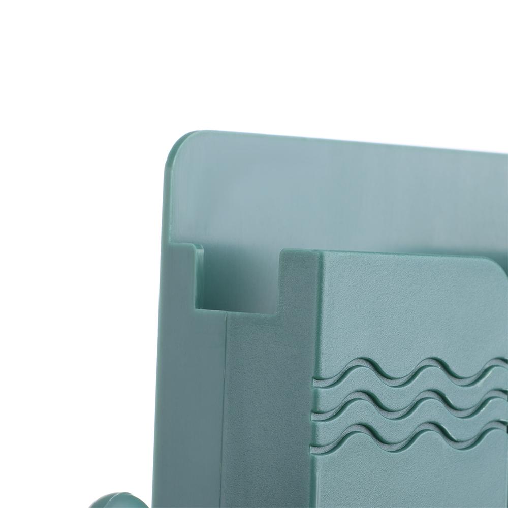 With Adhesive Phone Organizer Box Data Cable Hooks Phone Holder Telecontroller Storage Phone Stand