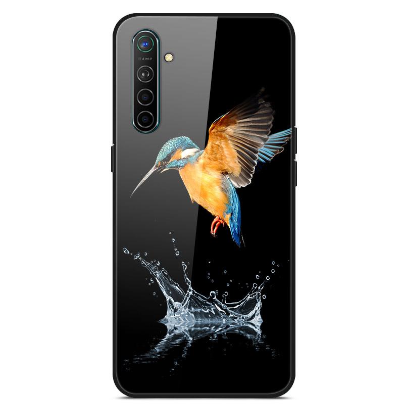 For OPPO Realme XT Tempered Glass Case Soft Bumper Hard Funda For OPPO Realme 6 Pro Realme X2 XT Phone Case Realme6 Back Cover