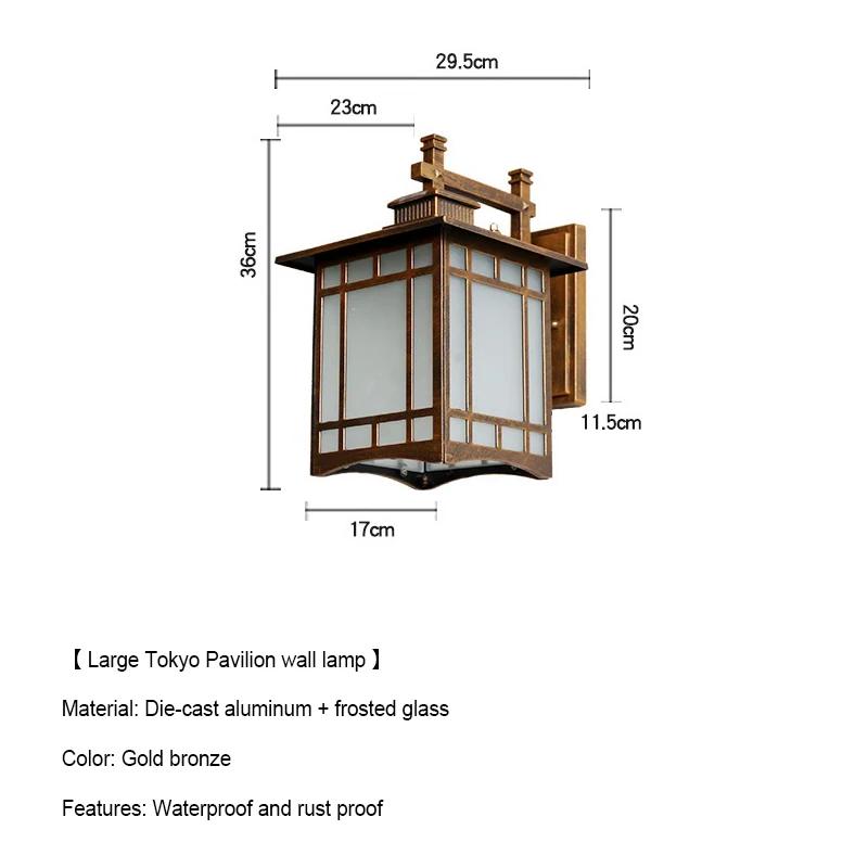 LED Wall Lights Outdoor Lighting Modern Home Decor Light Fixtures for Balcony Porch Lamp Waterproof Wall Sconces Home Decor