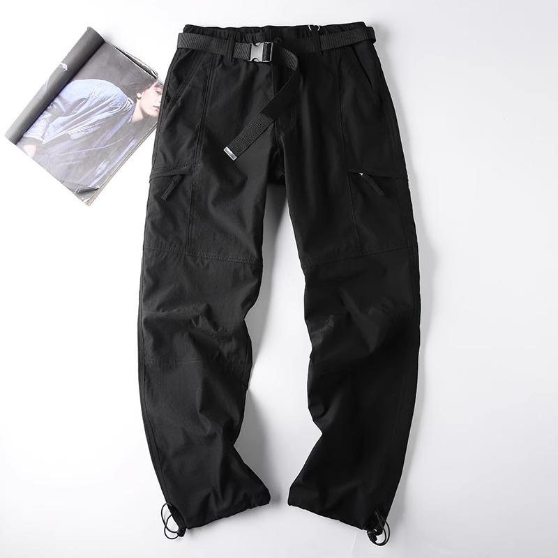 Men's Winter Plus Velvet Waterproof Windproof Ski Pants with Quick-Dry & Multi-Pocket Design