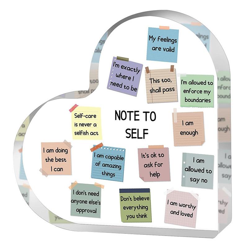 Acrylic Heart-Shaped Crafts Transparent Valentine'S Day Creative Gifts Love Crystal Ornaments Butterfly Birthday Gifts Proposal