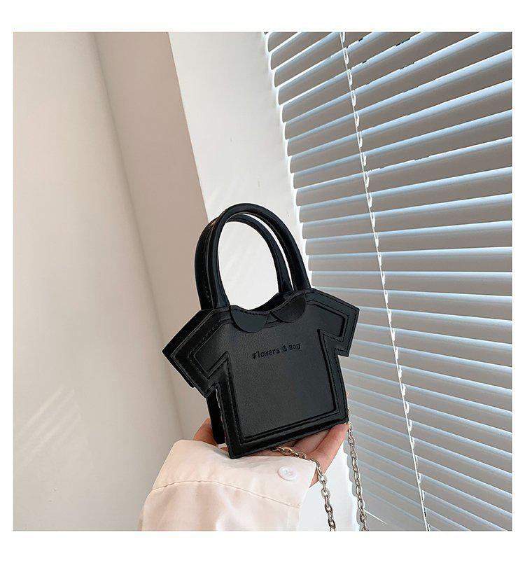 

Women Small Shoulder Bag Clothes Shape Bag For Girls Mini T-shirt Style Chain Crossbody Bag Summer Portable Phone Bag