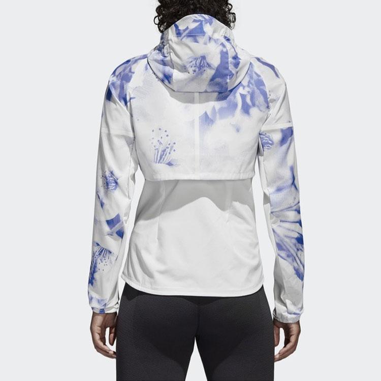 Adidas Casual Sports Hooded Running Jacket Women Jackets CF9880