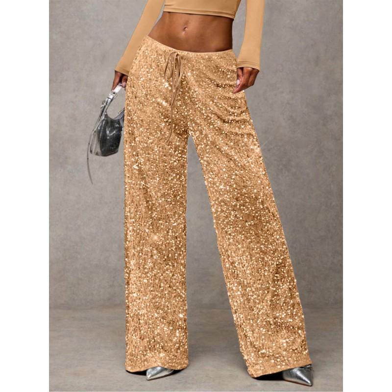 Womens Stretch Straight Leg Pants With