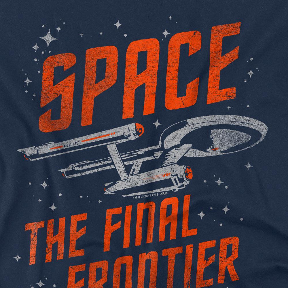 STAR TREK Mens Space Travel T-Shirt