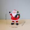 Christmas Santa Claus Ornaments Funny Christmas Gifts Desktop Festive Decoration Christmas Party Decoration Props