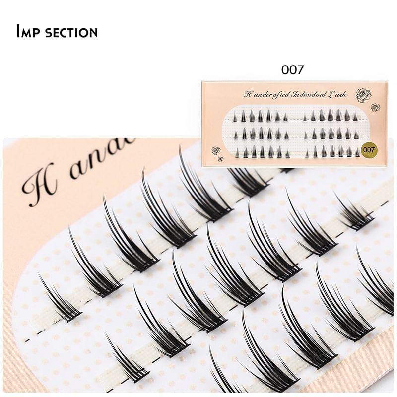 Lashie - Natural Wispy Cluster False Eyelashes (Various Designs)