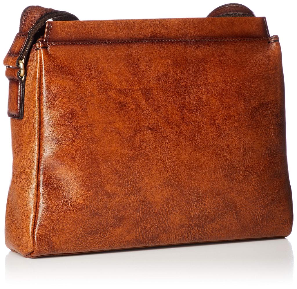 L'Homme Presse Shoulder Bag, Made In Japan, Archaic Cowhide Leather, Brown, 71861