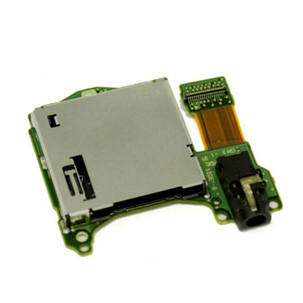 Game Cartridge Card Slot Board Headphone Jack Port Socket Game Card Slot For Switch Repair Parts Accessories