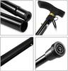 Ultra-Light Adjustable Folding Telescopic Aluminum Walking Stick - Non-Slip Hiking Trekking Pole