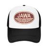 Jawa Motorrad Retro Japanischer Minimalistischer Baseballkappe Nicht Leicht Zu Verformen Büroangestellte Denim Baseballkappe
