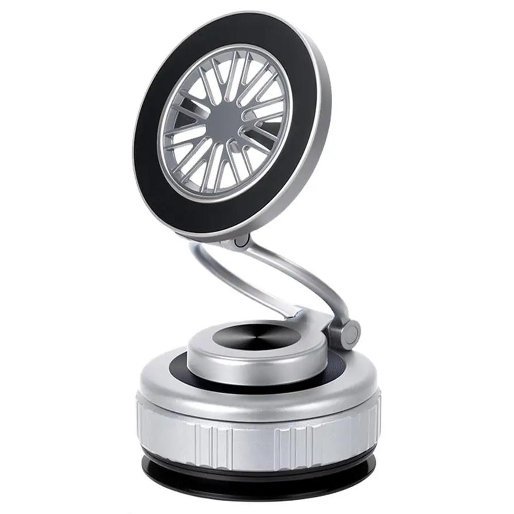 

G511 Foldable Car Phone Mount 360 Degree Rotatable Magnetic Holder Suction Cup Stand White