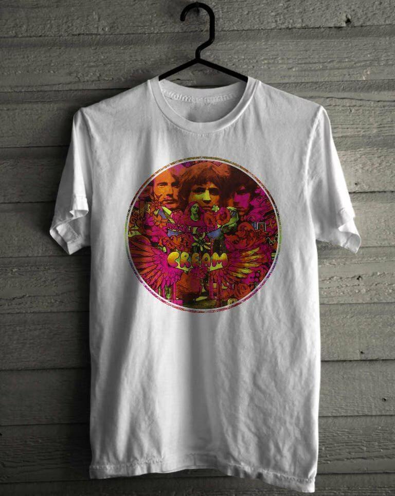 Vintage Cream CREAM Disraeli Gears All Size Cotton White Unisex T-Shirt VA032 L