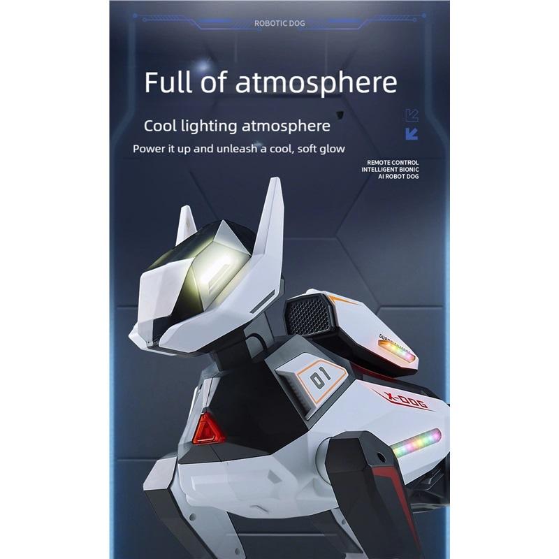 AI Simulation Robot Dog Intelligent Machine Dog Voice Command APP Control Programming Interactive Performs Acrobatics Robot Dog