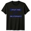 I Put The Lit In TShirt English Teacher Literacy Gift For Him And Her