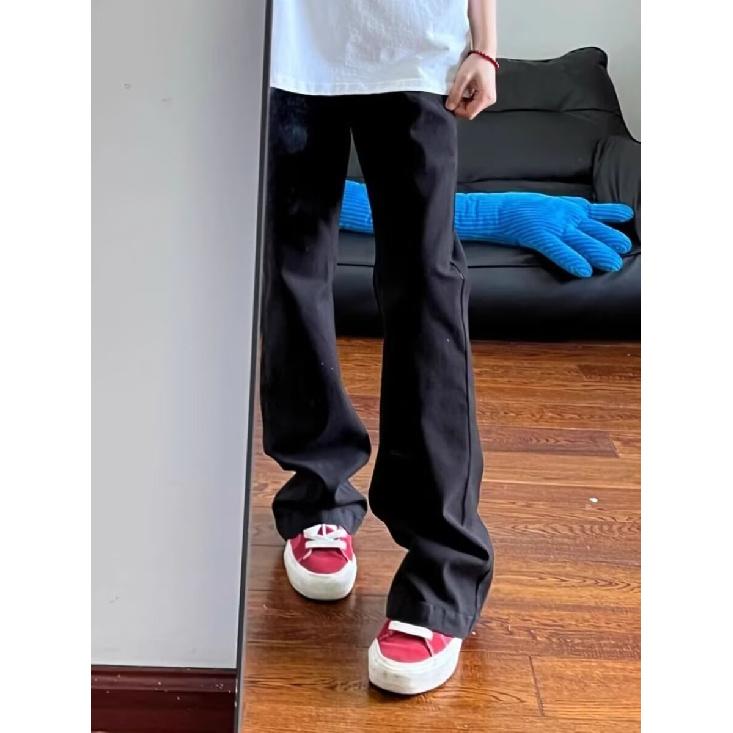 Retro-Jeans für Herren im neuen Herbststil, explosiver Street-Hooligan, hübsche Freizeithose für Teenager, lockere, gerade und weit geschnittene Herrenhose