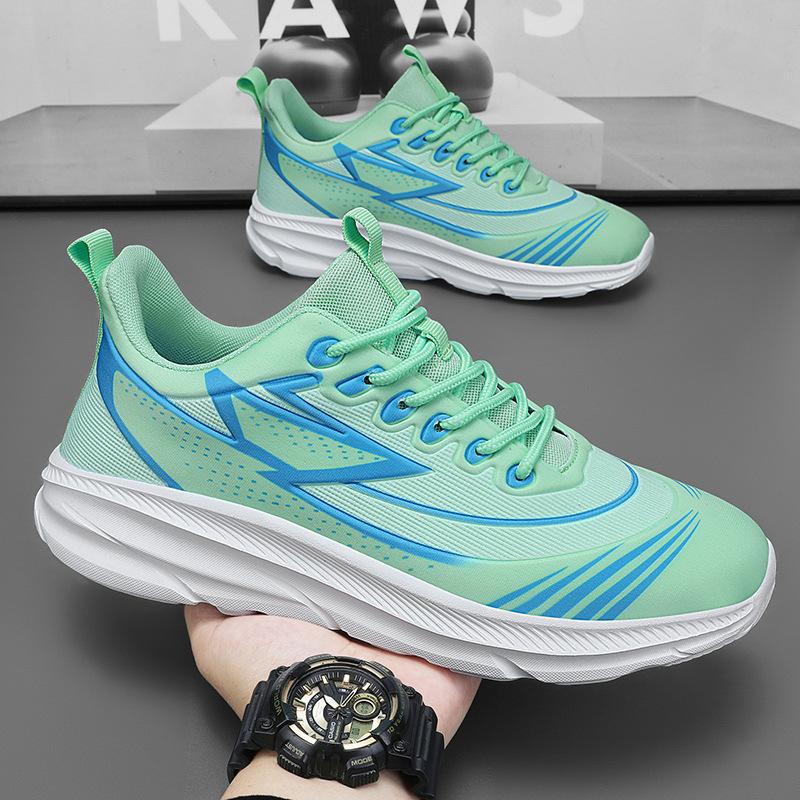 Neue Herrenschuhe Sommer Mesh Laufschuhe Sportschuhe Atmungsaktiv Neue Große Größe Flying Weaving Paar Herren- und Damenschuhe