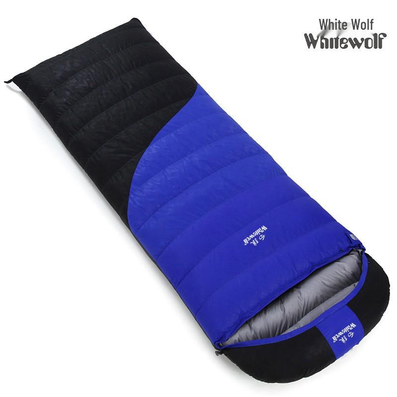 Ultralight White Duck Down Sleeping Bag for Outdoor Camping