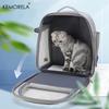 KEMORELA Pet Backpack for Cats And Dogs Large Outdoor Transparent Capsule Breathable Carrying Bag Pet Supplies