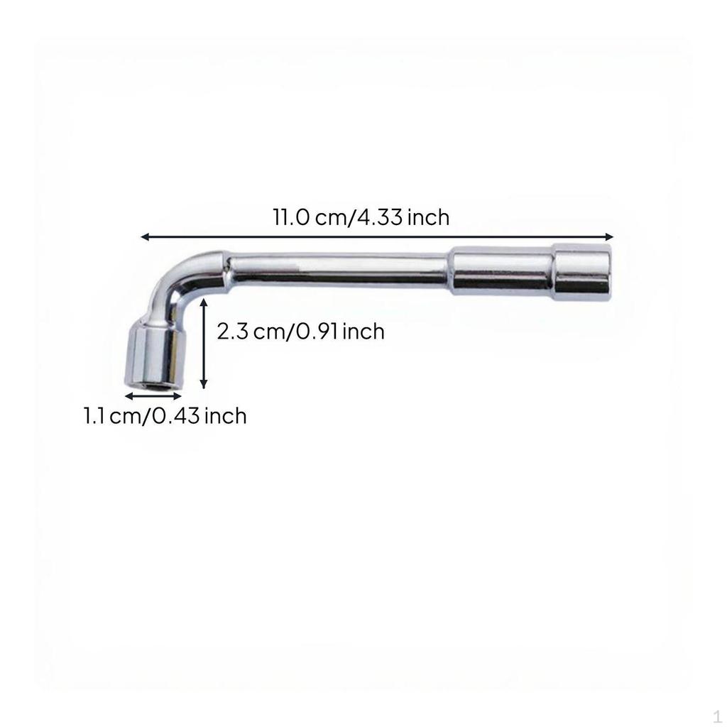 Socket Wrench, LShaped Pipe Spanner, MultiFunction Hand Tool, Auto Repair, Motorcycle Maintenance,
