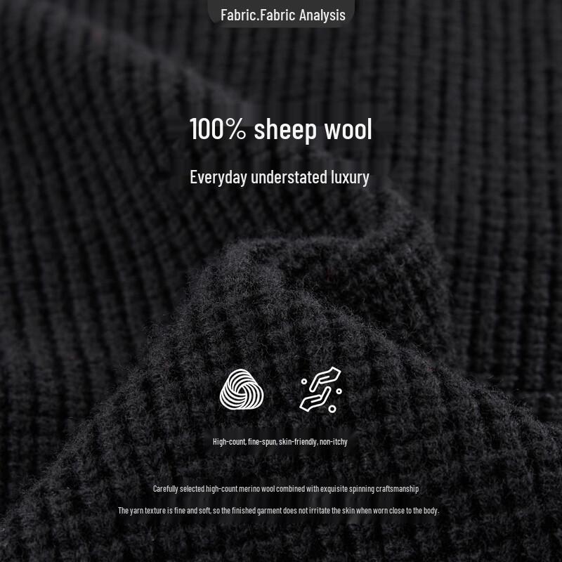 Navigare Women's Pure Wool Hooded Casual Jacket