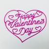 Heart Happy Valentines Day Metal Cutting Dies Stencil Scrapbooking DIY Album Stamp Paper Card Embossing