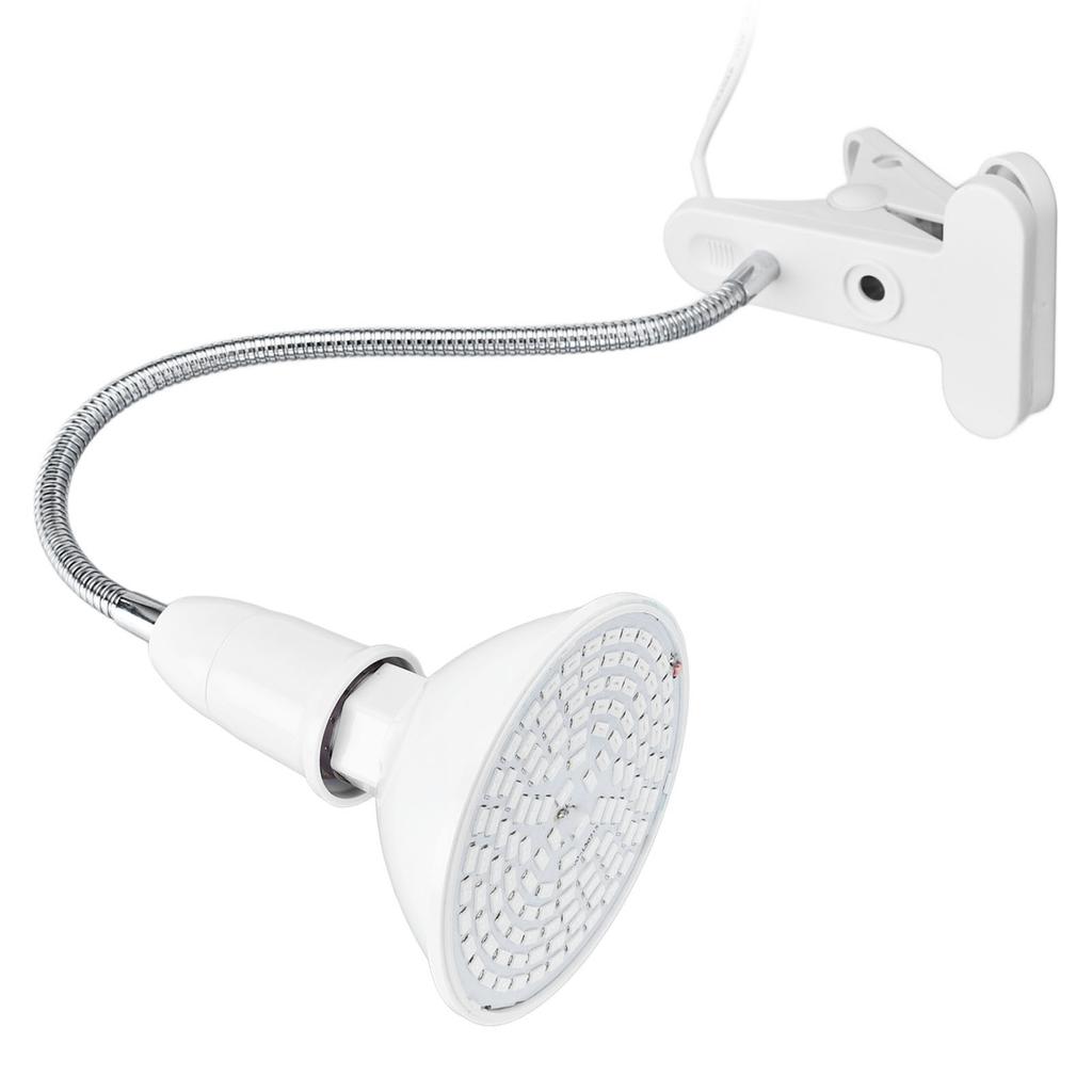 120LEDs Blue Yellow Red Light Therapy Light Efficient Facial Beauty Salon Lamp with Clip for E27